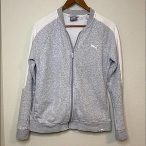Puma zip up jacket size medium